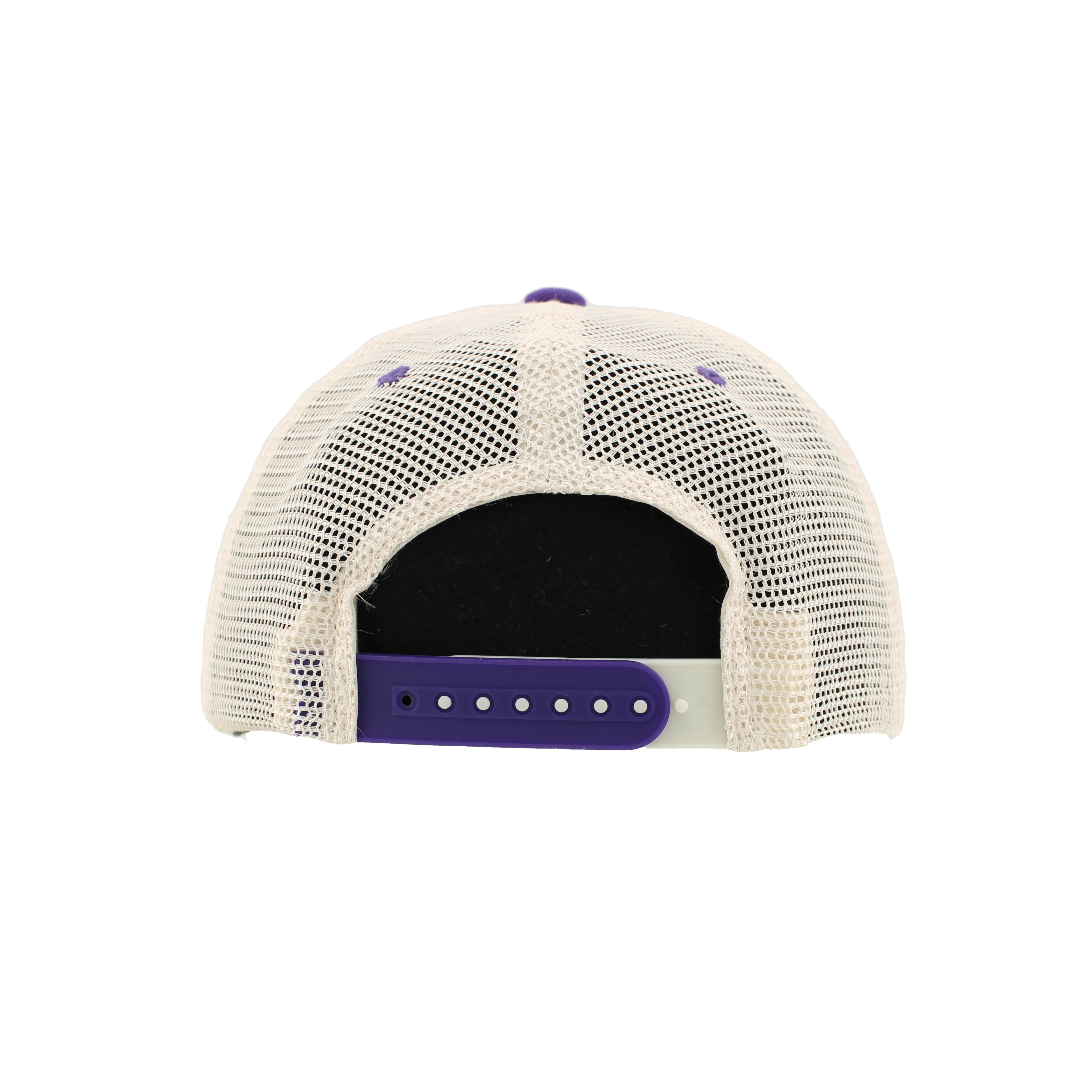 Greensboro Gargoyles University Purple/Stone Bookmark Trucker Hat - Image 3